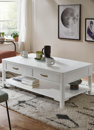 Elegante salontafel in een used look