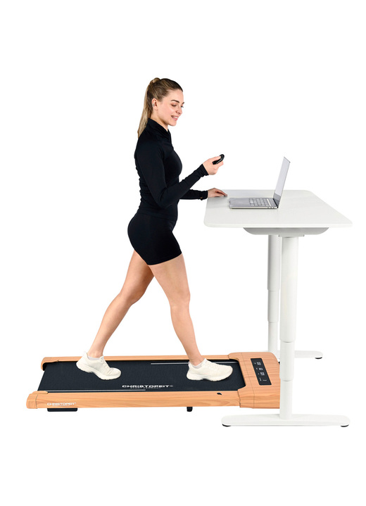 Fitness - Walking Pad, in Farbe HOLZOPTIK Ansicht 1