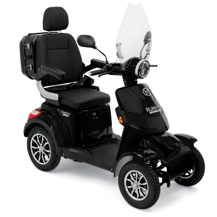 Elektromobilität - Akku-Quad, in Farbe SCHWARZ Ansicht 1