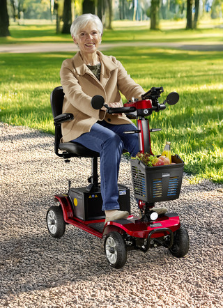 4-wiel scooter van Rolektro