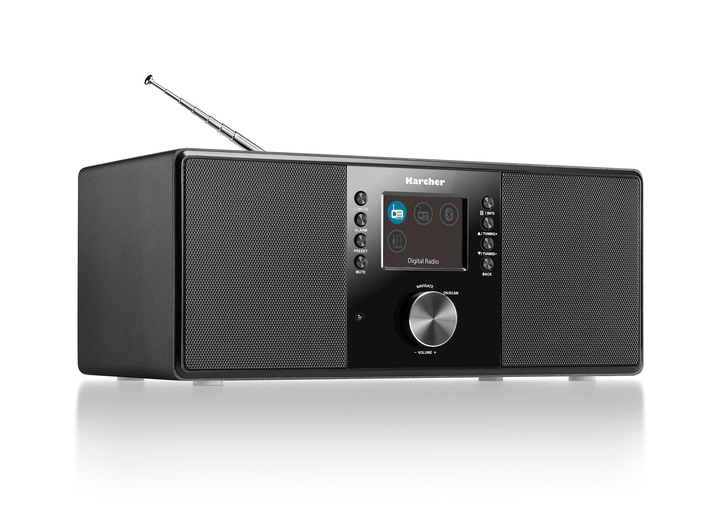 Karcher - Digitalradio mit DAB+, in Farbe SCHWARZ Ansicht 1
