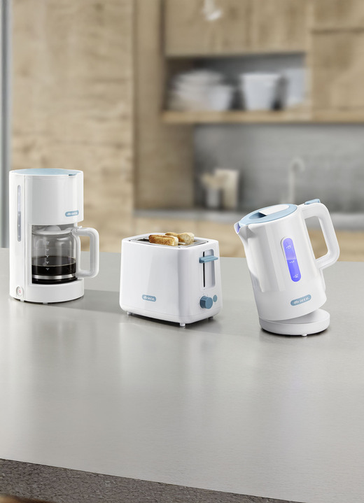 Küchengeräte-Serien - Kaffeemaschine, in Farbe WEISS, in Ausführung Wasserkocher Ansicht 1