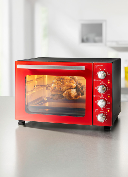 Kochen & Grillen - Backofen, in Farbe ROT