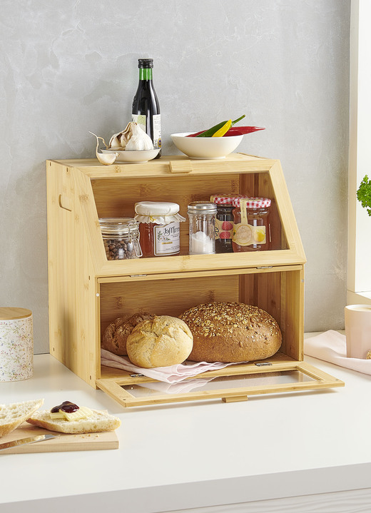 Huishoudhulpjes - Bakkerijbalie voor ontbijtbuffet aan huis, in Farbe BRAUN Ansicht 1