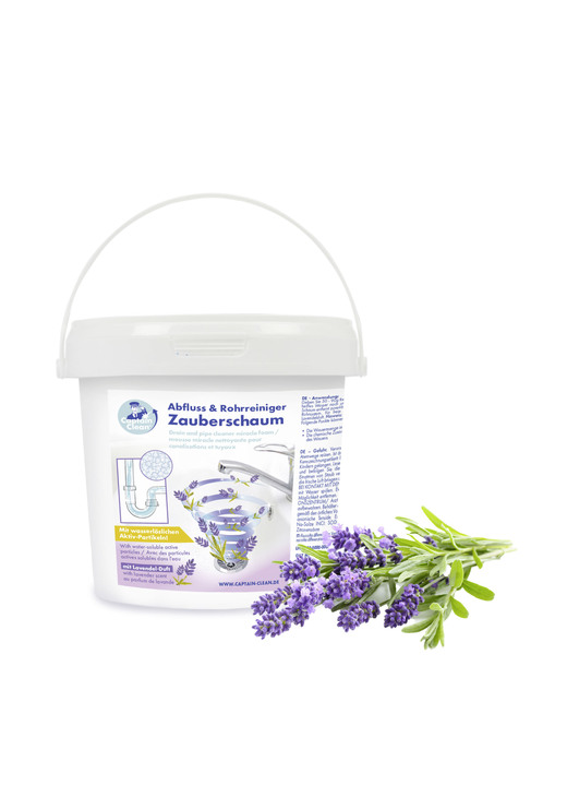 Schoonmaakartikelen & schoonmaakmiddelen - Toiletschuim met lavendelgeur, in Farbe WIT