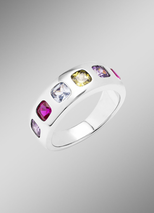 Ringe - Damenring Silber 925/-, in Größe 160 bis 220, in Farbe  Ansicht 1