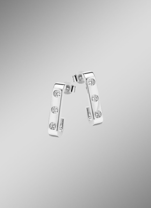Ohrschmuck - Ohrstecker Silber 925/-, in Farbe  Ansicht 1