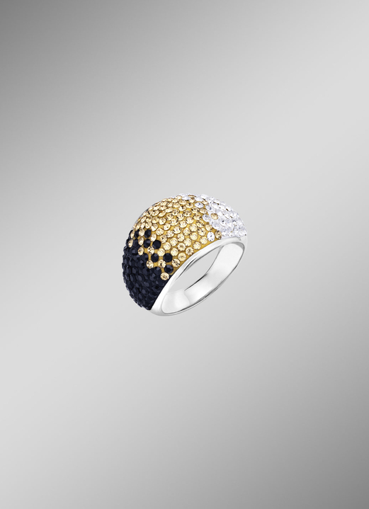 Ringen - Schitterende damesring met Swarovski Elements, in Größe 160 bis 220, in Farbe  Ansicht 1