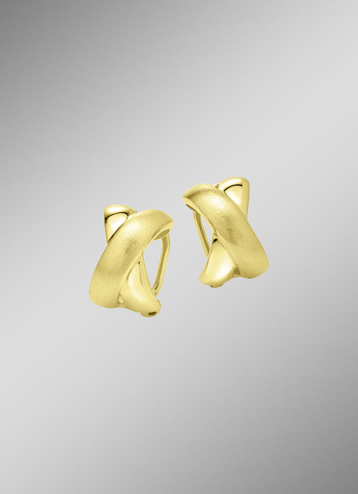 Ohrschmuck - Ohrclip Silber 925/-, in Farbe  Ansicht 1