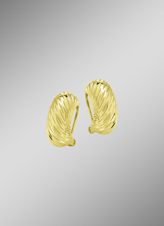 Ohrschmuck - Ohrclip Silber 925/-, in Farbe  Ansicht 1
