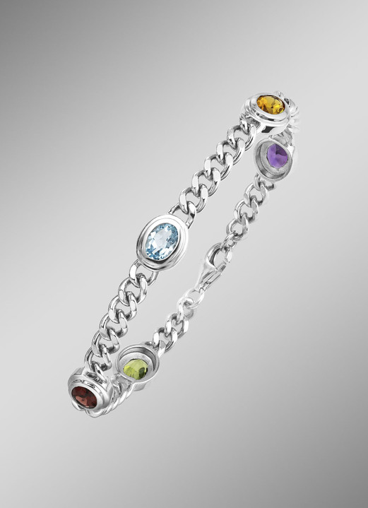 Armbänder - Armband Silber 925/-, in Farbe  Ansicht 1