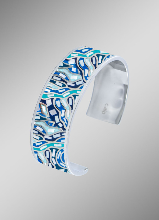 Armbänder - Armreif Edelstahl, in Farbe  Ansicht 1