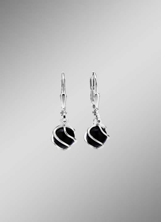 Ohrschmuck - Ohrringe Silber 925/-, in Farbe  Ansicht 1