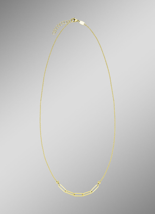Halsketten - Halskette Gold 375/-, in Farbe  Ansicht 1