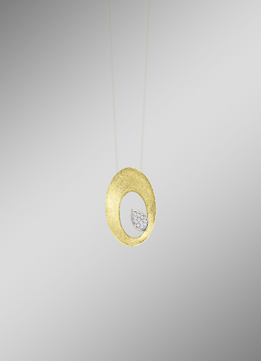 Anhänger - Anhänger o. K. Gold 375/-, in Farbe  Ansicht 1