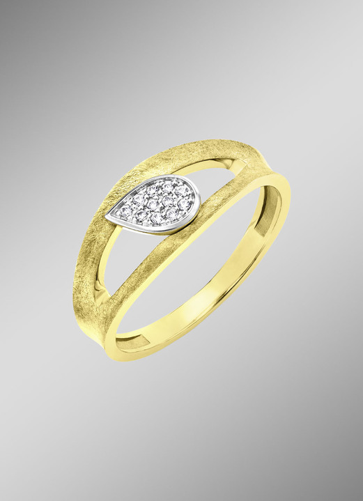 Ringe - Damenring Gold 375/-, in Größe 160 bis 220, in Farbe  Ansicht 1