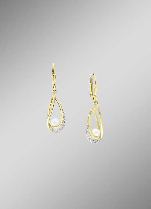 Ohrschmuck - Ohrringe Gold 375/-, in Farbe  Ansicht 1