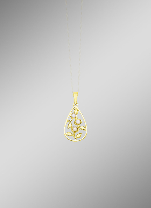 Anhänger - Anhänger o. K. Gold 375/-, in Farbe  Ansicht 1