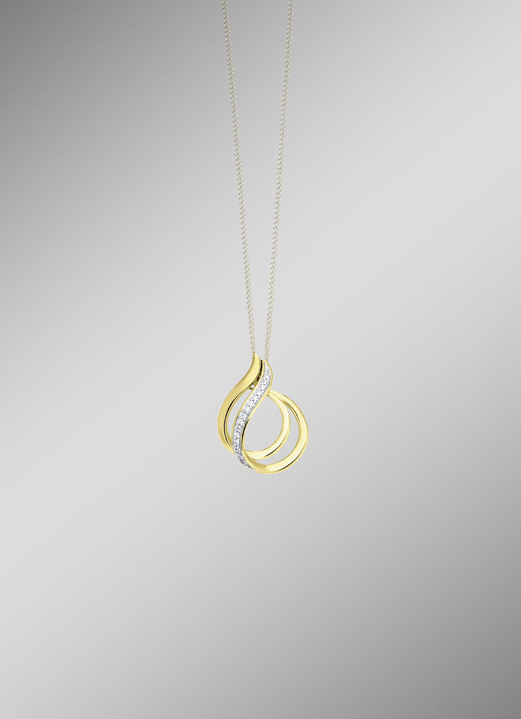 Anhänger - Anhänger o. K. Gold 375/-, in Farbe  Ansicht 1
