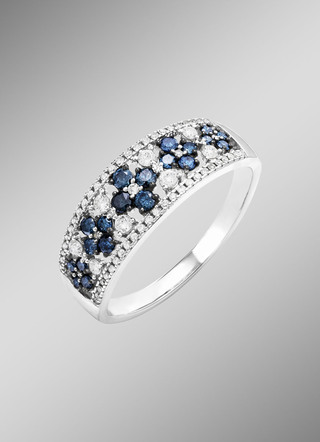 Damenring Weißgold 585/-