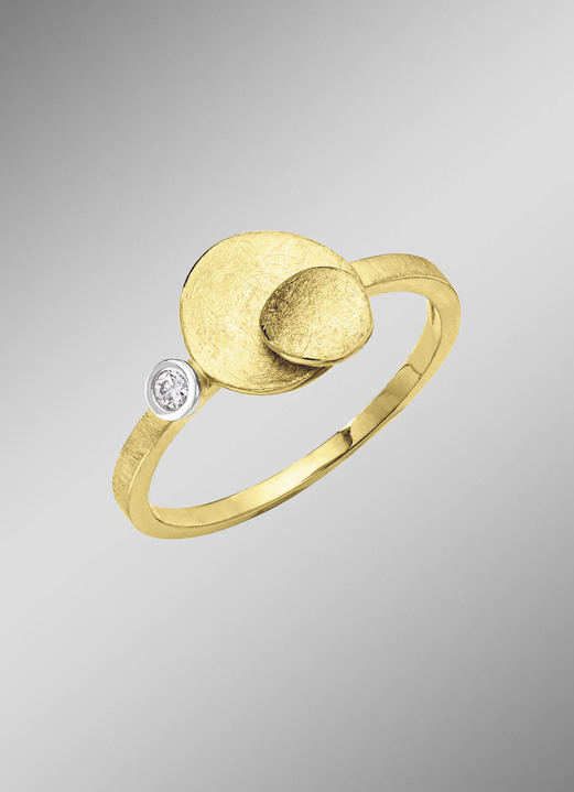Ringe - Damenring Gold 585/-, in Größe 160 bis 220, in Farbe  Ansicht 1