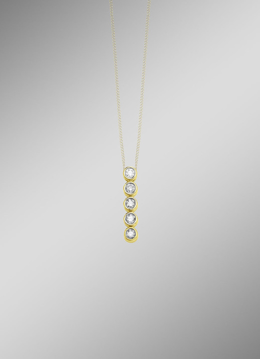 Hangers - Edele hanger met diamanten, in Farbe  Ansicht 1
