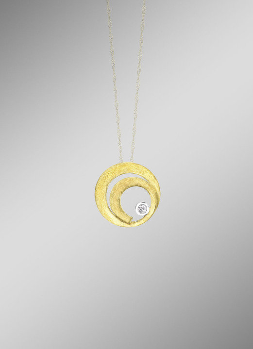 Hangers - Edele hanger met diamant, in Farbe  Ansicht 1