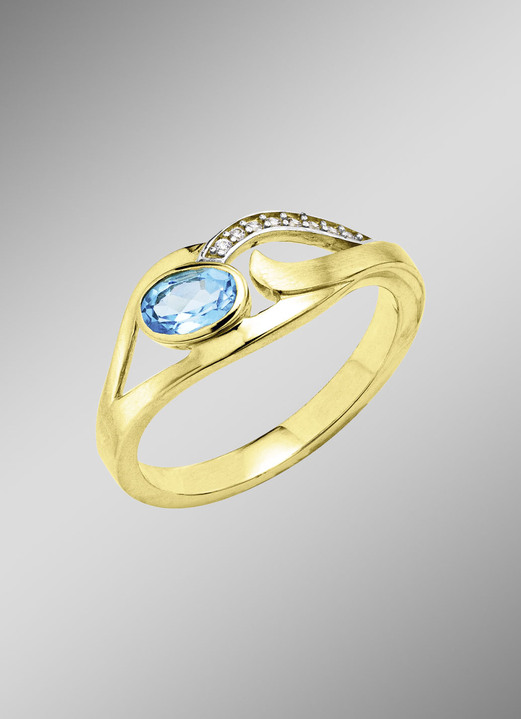Ringe - Damenring Gold 375/-, in Größe 160 bis 220, in Farbe  Ansicht 1