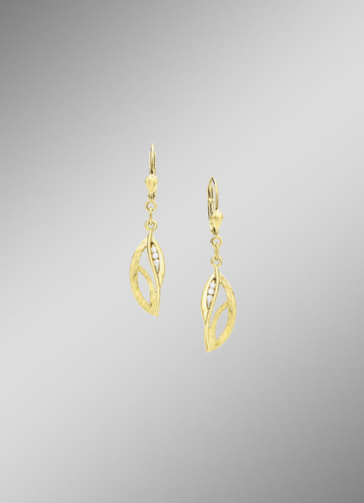 Ohrschmuck - Ohrringe Gold 375/-, in Farbe  Ansicht 1
