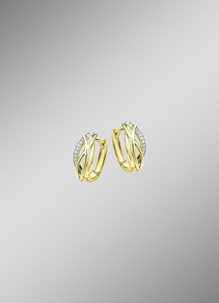 Klappcreolen Gold 375/-