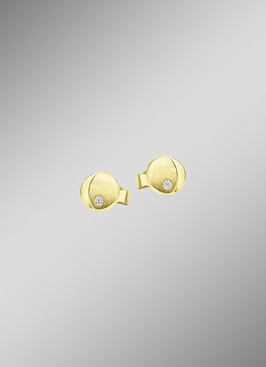Ohrschmuck - Ohrstecker Gold 375/-, in Farbe  Ansicht 1