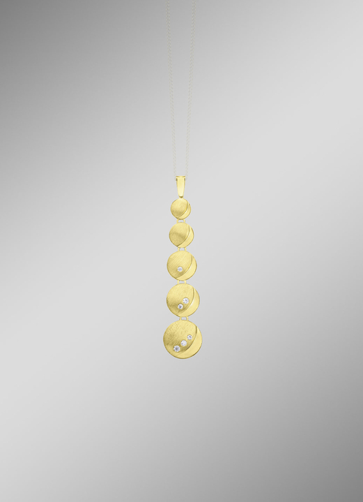 Hangers - Moderne hanger met zirkonia, in Farbe  Ansicht 1