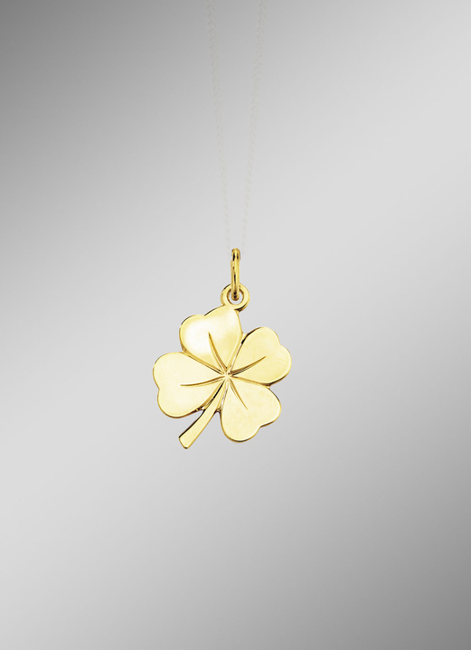Anhänger - Anhänger o. K. Gold 585/-, in Farbe  Ansicht 1