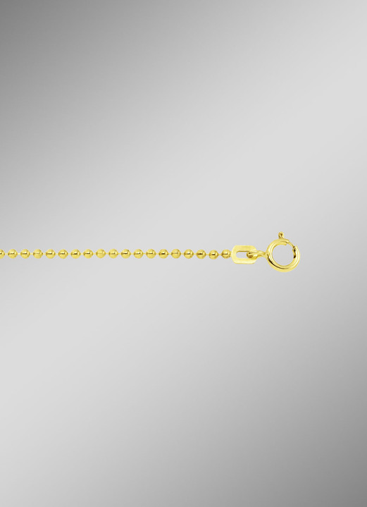 Halsketten - Halskette Gold 585/-, in Farbe  Ansicht 1