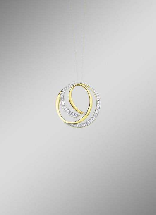 Anhänger - Anhänger o. K. Gold 585/-, in Farbe  Ansicht 1