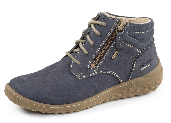 Stiefel & Stiefeletten - Schnür-Booties, in Größe 036 bis 042, in Farbe MARINE Ansicht 1