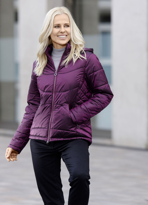 Winterjacken - Jacke Winterjacken - Jacke, in Größe 034 bis 052, in Farbe MAGENTA