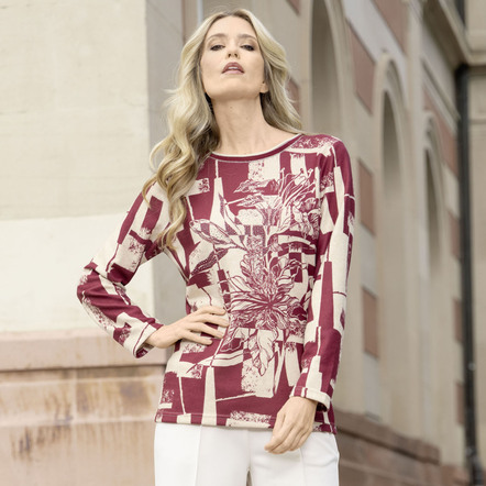 Shirt all-over print en decoratieve platen