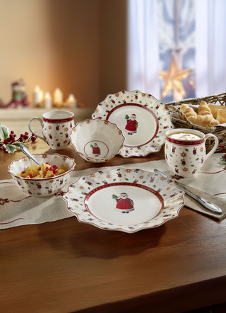 Frühstücks-Set, 6-teilig „Weihnachtsmann“
