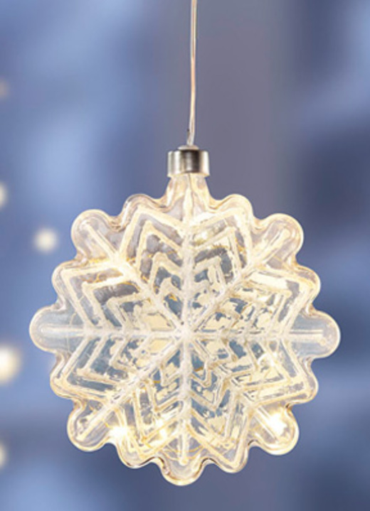 - LED-sneeuwvlok, in Farbe ROOM, in Ausführung rond Ansicht 1