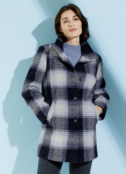 Wolljacken - Wolljacke, in Größe 038 bis 052, in Farbe BLAU-MARINE Ansicht 1