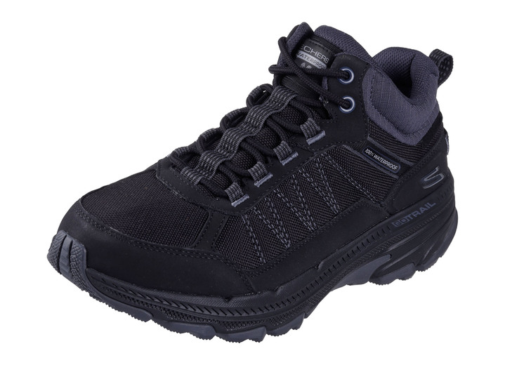 Laarzen & laarsjes - SKECHERS, sportieve dameslaarzen, met uitneembaar voetbed, in Größe 036 bis 041, in Farbe SCHWARZ Ansicht 1