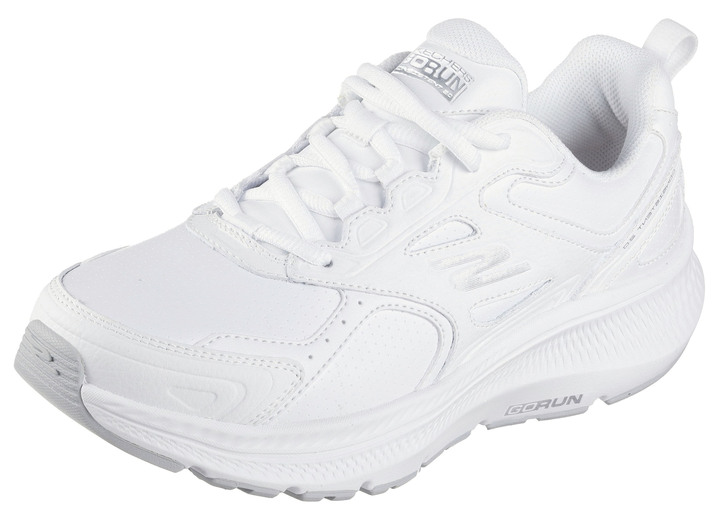 Slipper & Schnürschuhe - Schnür-Sneaker, in Größe 036 bis 041, in Farbe WEISS Ansicht 1