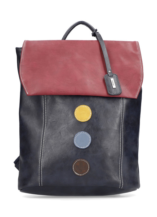 Rieker - Rucksack, in Farbe MARINE-BORDEAUX Ansicht 1