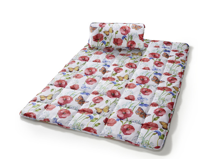 Dekbedden e.d. - Onderhoudsvriendelijke microvezel beddengoedset, 2-delig, in Größe 111 (40/80 cm + 135/200 cm) bis 112 (80/80 cm + 135/200 cm), in Farbe CREME Ansicht 1