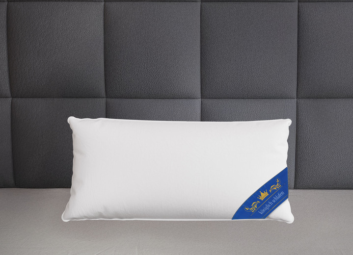 Bettwaren - Decke, in Größe 103 (Decke, 135/200 cm) bis 403 (4-teiliges Sparset mit 2 gratis Kuschelkissen), in Farbe WEISS, in Ausführung Kissen Ansicht 1