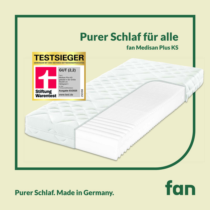 Matratzen & Topper - Matratze, in Größe 130 (80/200 cm) bis 138 (180/200 cm), in Farbe  Ansicht 1