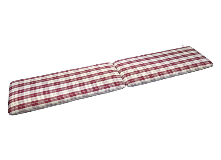Kussen - Banksteun, 2-delig:, in Farbe ROOD Ansicht 1