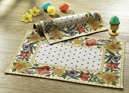 Gobelin placemat-set, 2-delig