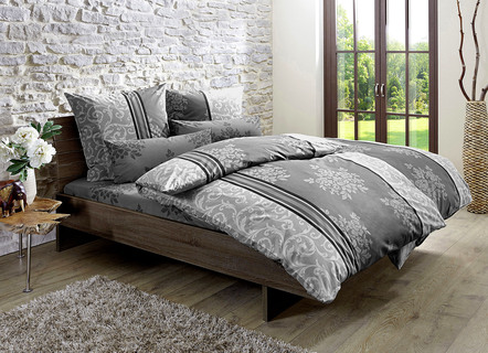 Beddengoedset met elegant dessin